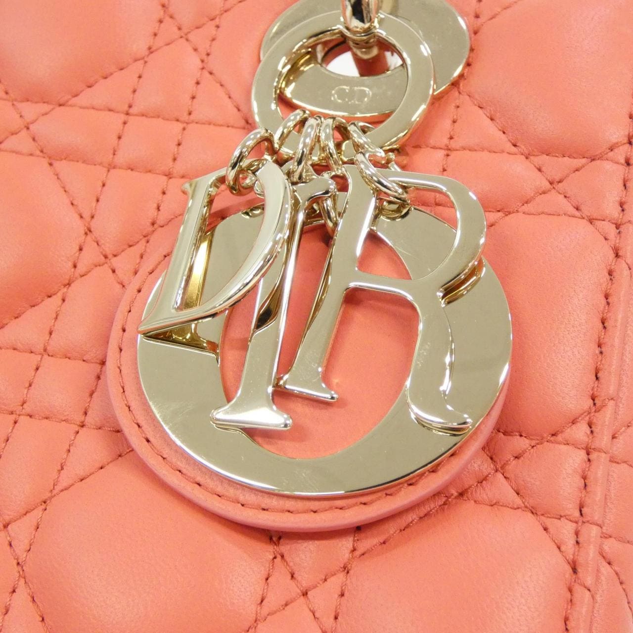 DIOR Lady Dior M0538ONGE 手提包 羊皮 4
