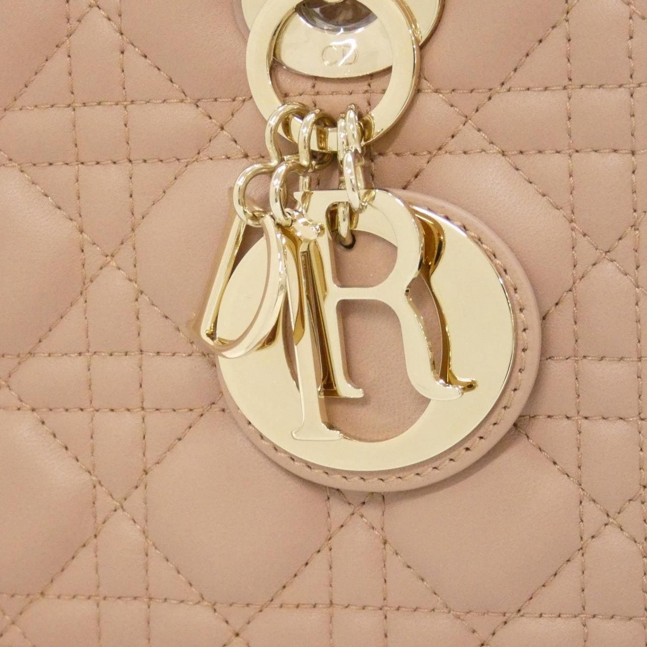 DIOR Lady Dior M0565ONGE 手提包 羊皮 4