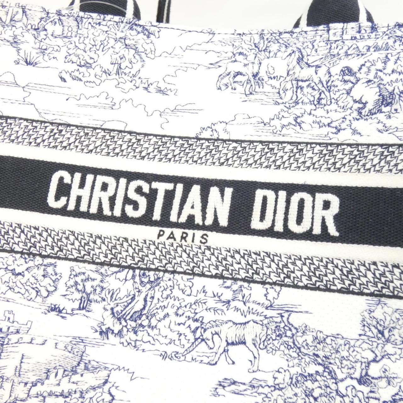 DIOR Book Tote M1325CZDB 托特包 帆布 4