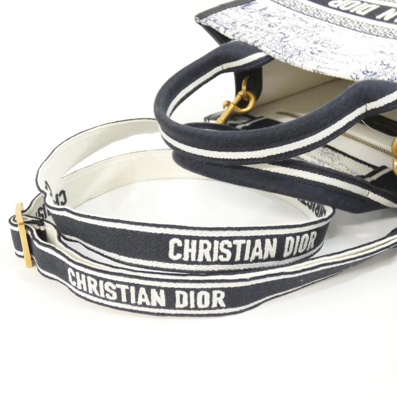 DIOR Book Tote M1325CZDB 托特包 帆布 5