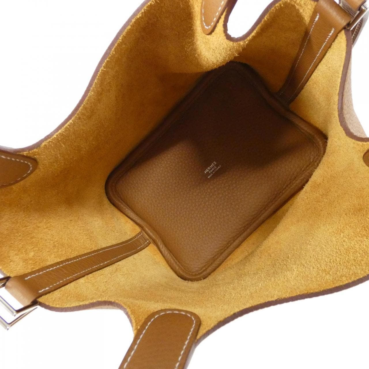 HERMES Picotin 056289CK Handbag Clemence 5