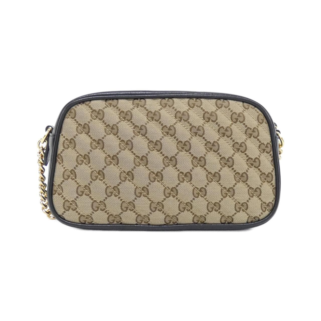 GUCCI Marmont 447632 HVKEG Shoulder Canvas 2