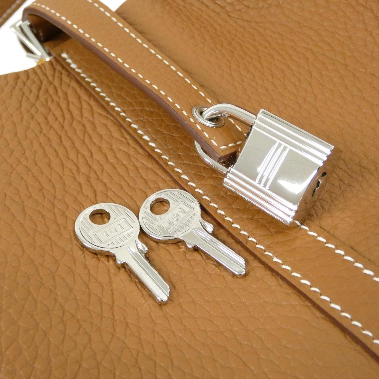 HERMES Picotin 056289CK Handbag Clemence 3