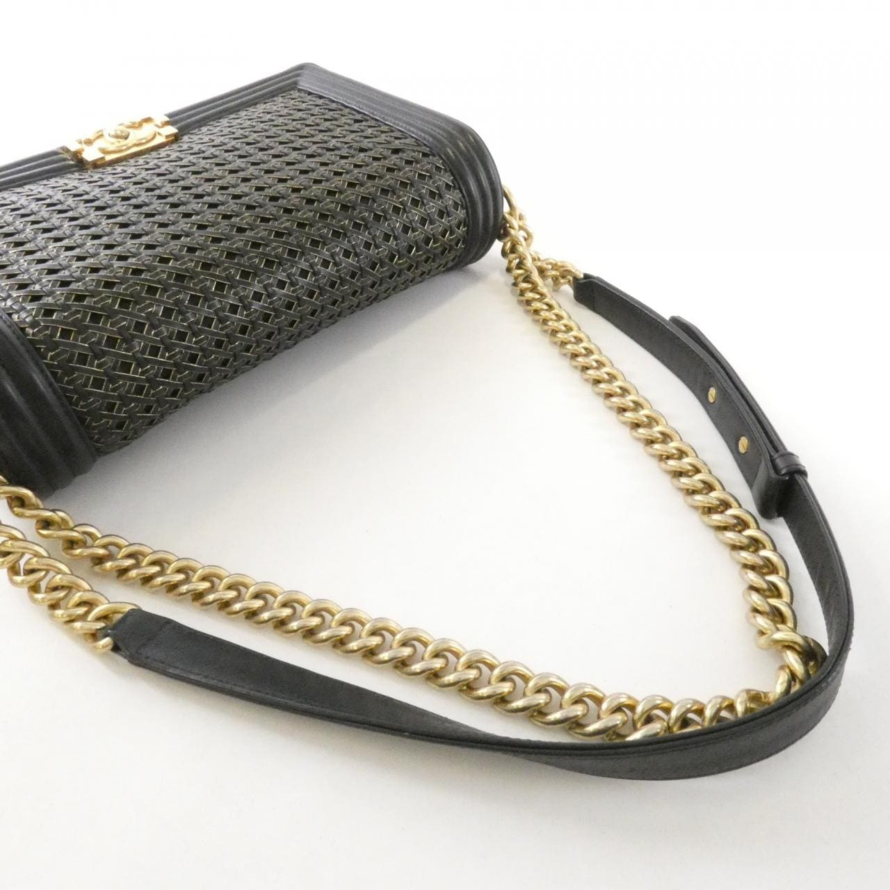 CHANEL Boy Chanel 90183 Shoulder Leather 5