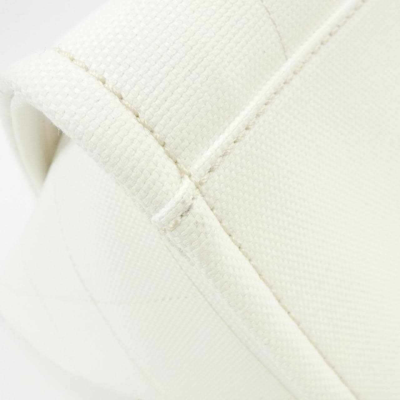 CHANEL Deauville 66941 Handbag Cotton 3