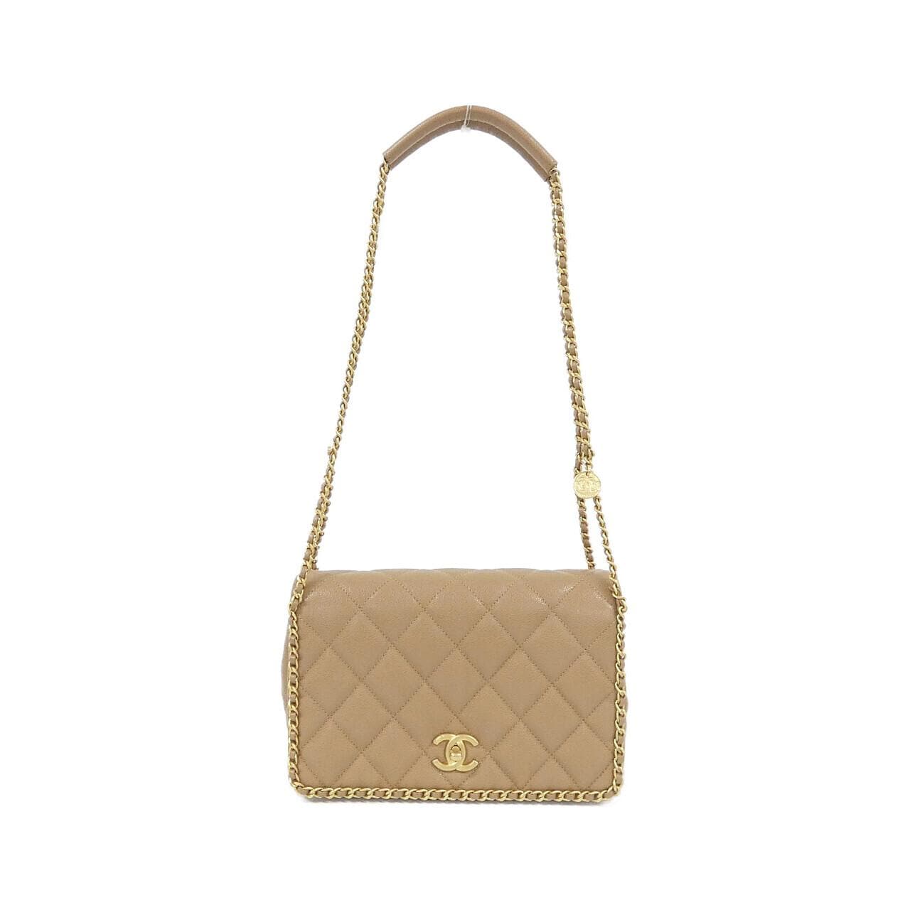CHANEL Chanel 22 AS3468 肩背包 荔枝紋牛皮