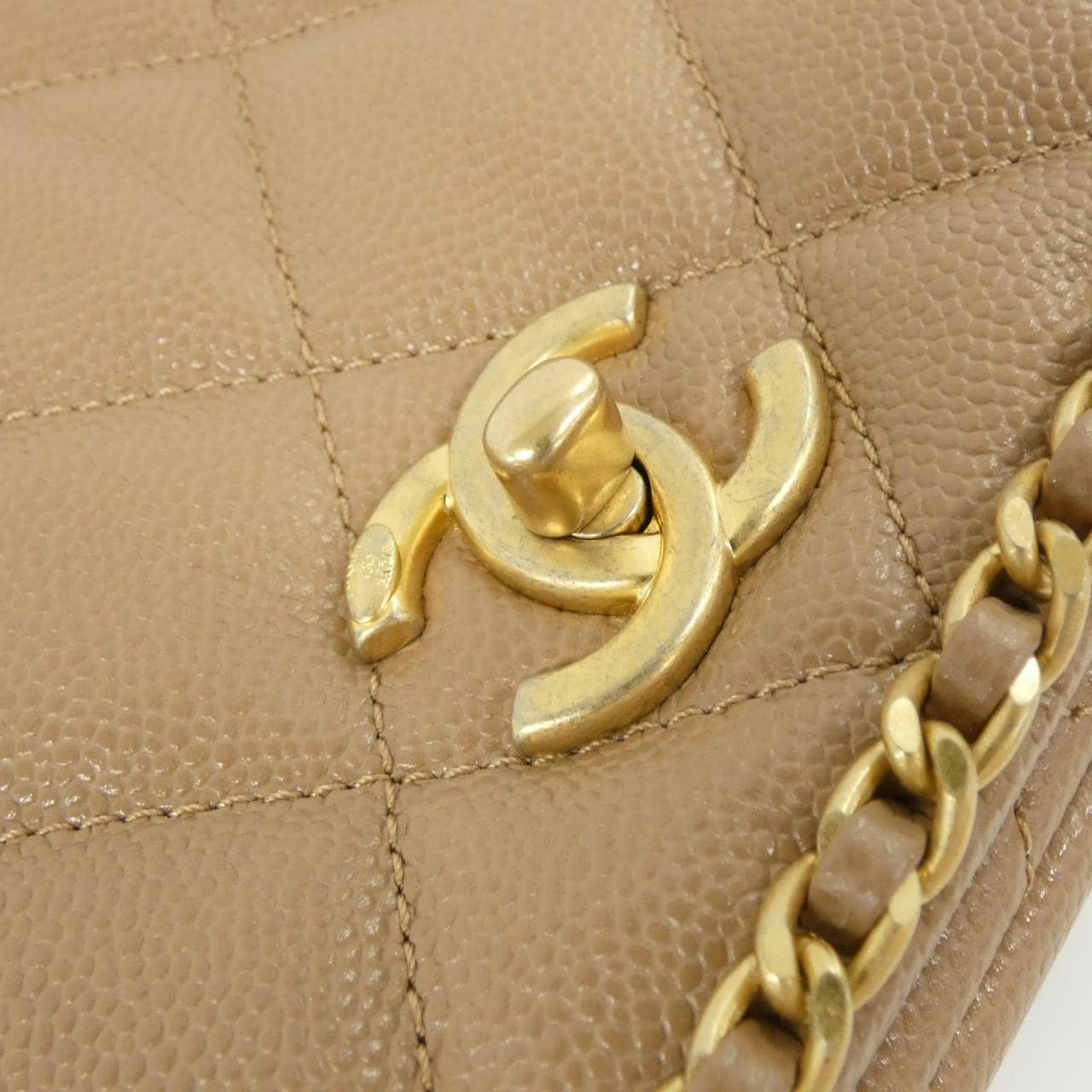 CHANEL Chanel 22 AS3468 Shoulder Grained Calfskin 4