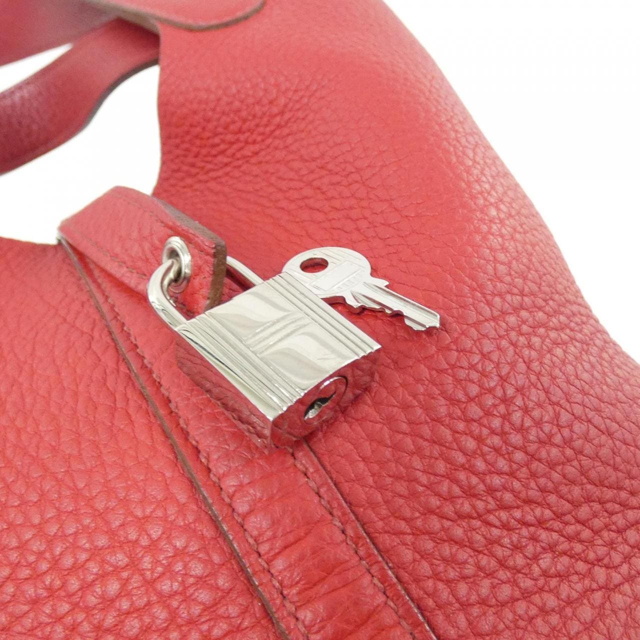 HERMES Picotin 056289CK Handbag Clemence 3