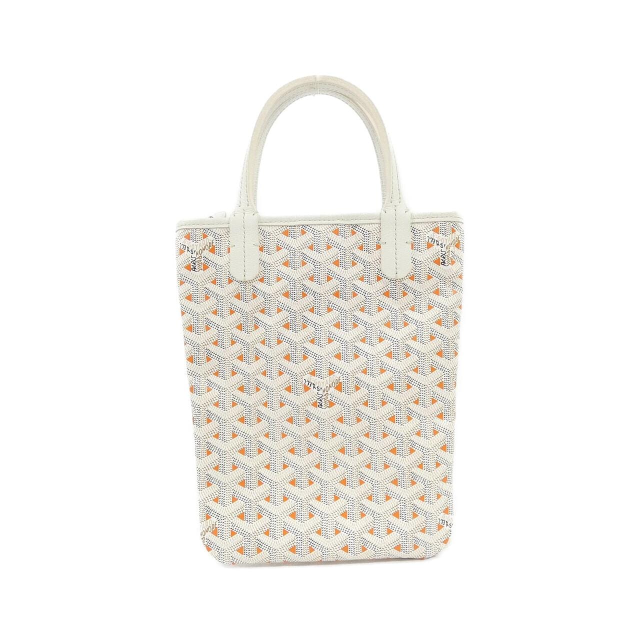 GOYARD Poitiers Handbag Canvas 2