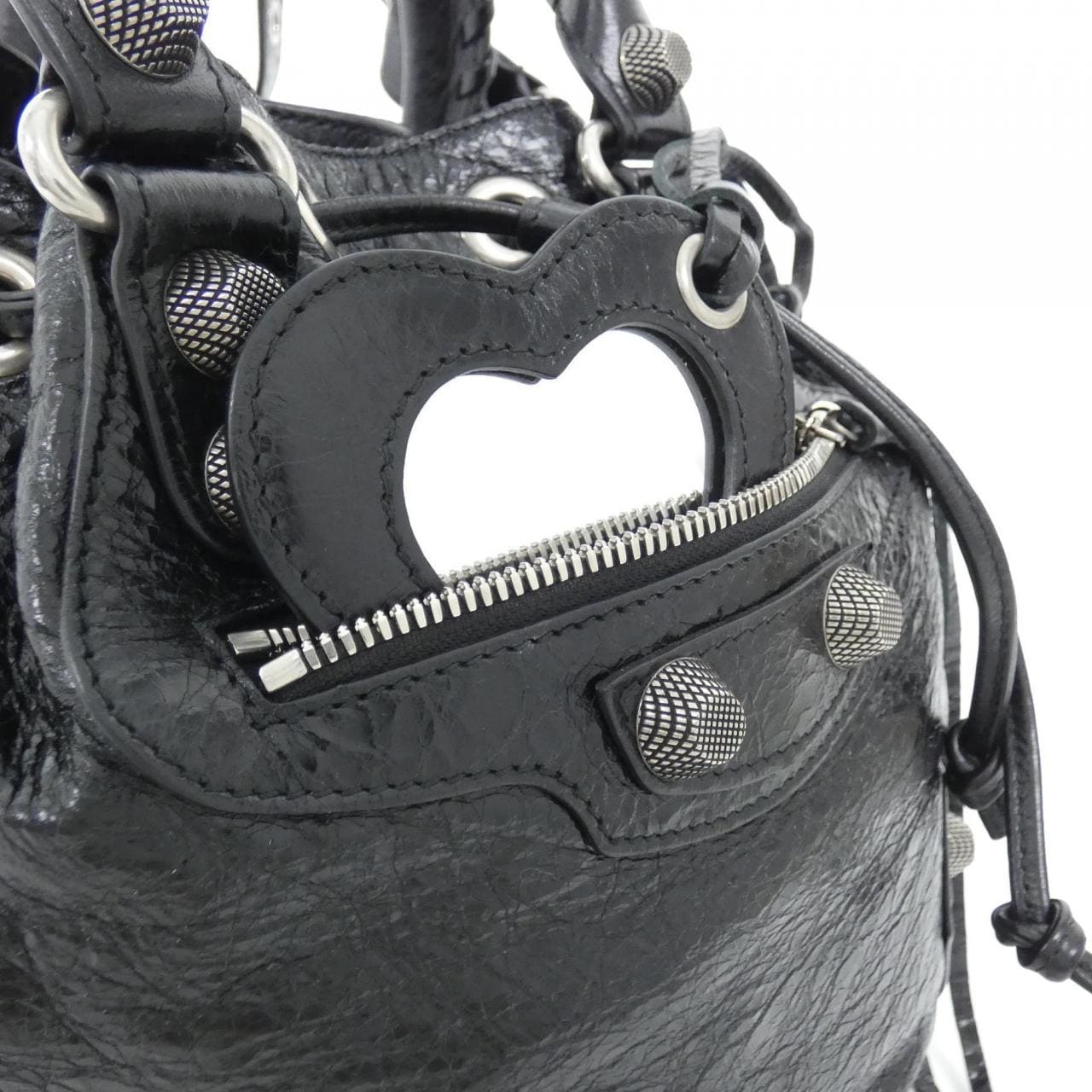 BALENCIAGA Neo Cagole 702432 1VG9Y Handbag Lambskin 4