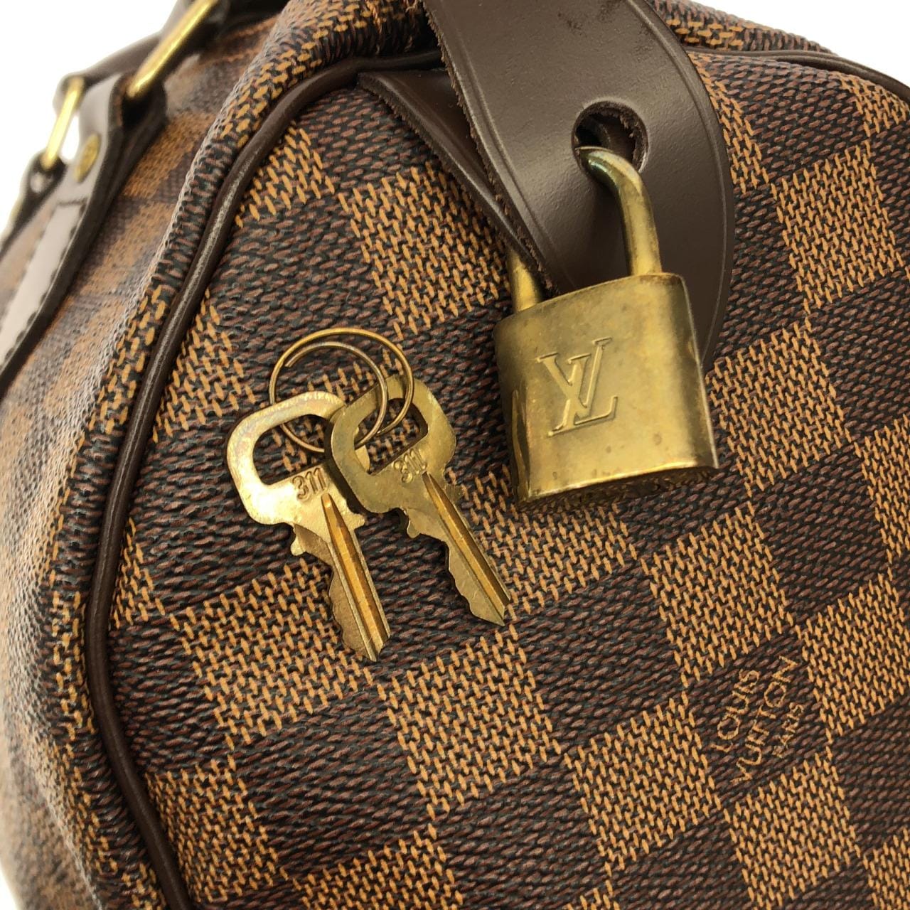 LOUIS VUITTON Speedy N41532 波士頓包 Damier 4