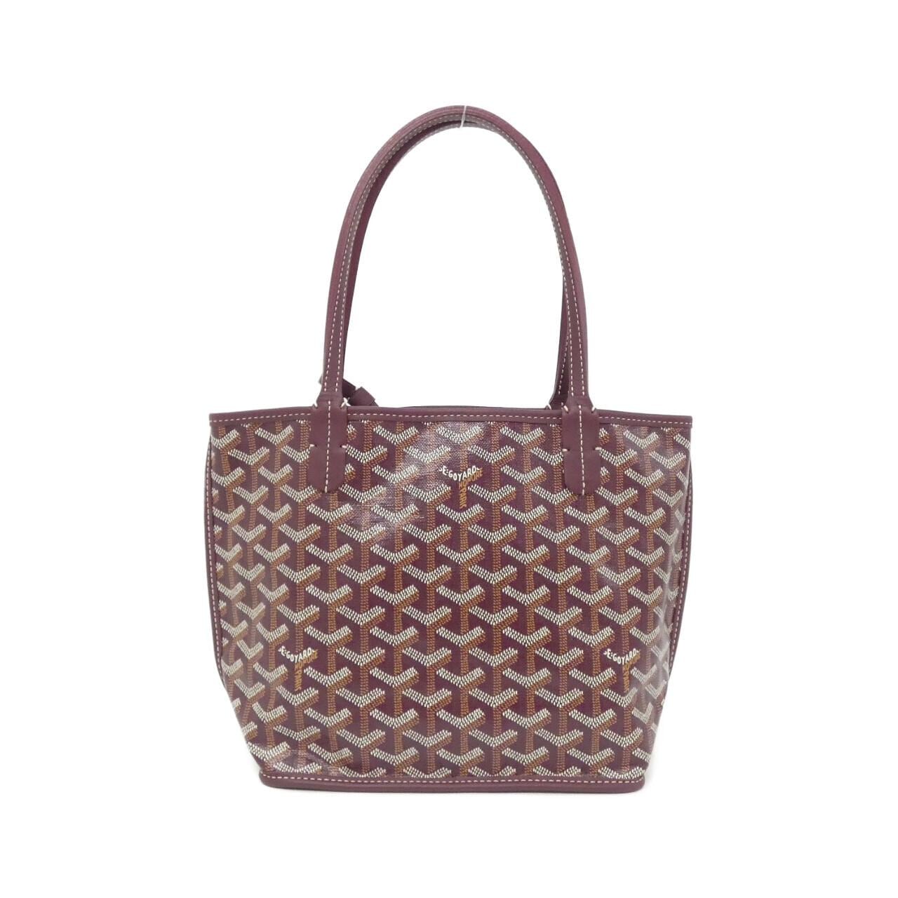 GOYARD Anjou Handbag Canvas 2