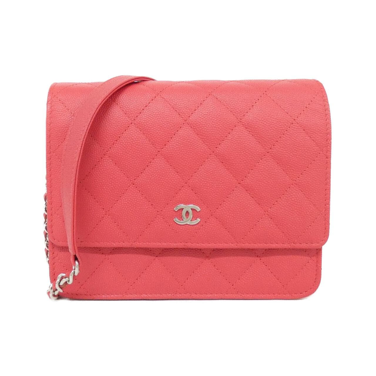 CHANEL Timeless Classic 84310 銀包 荔枝紋牛皮