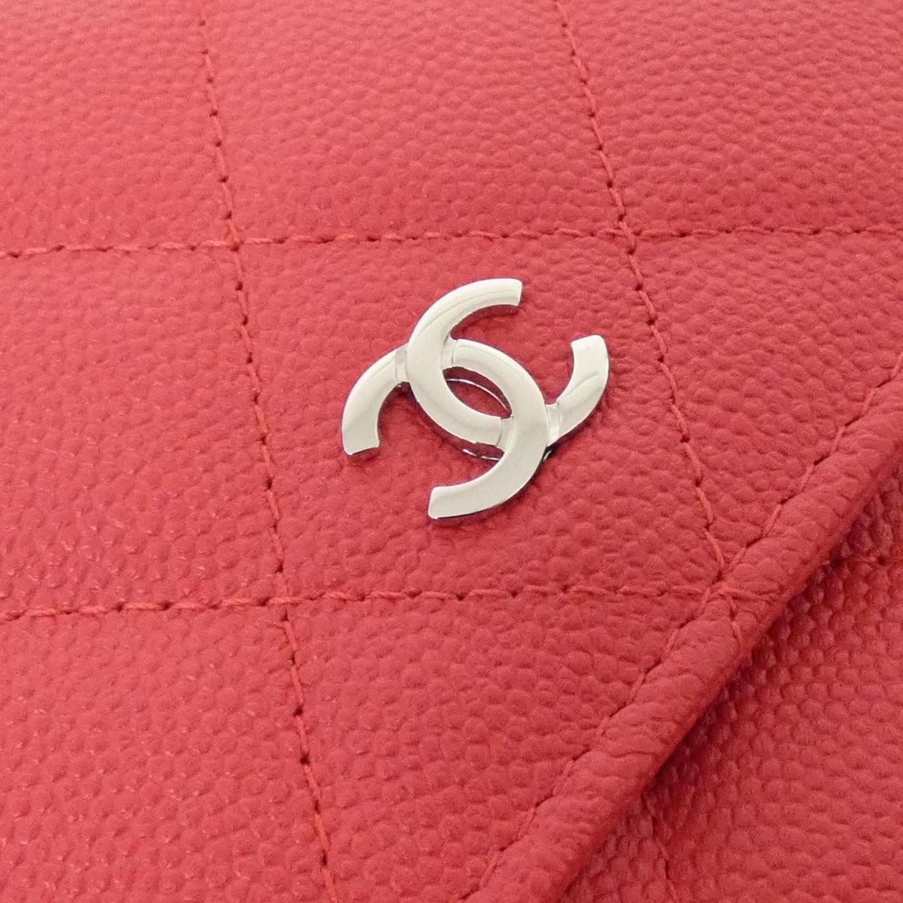CHANEL Timeless Classic 84310 銀包 荔枝紋牛皮 4