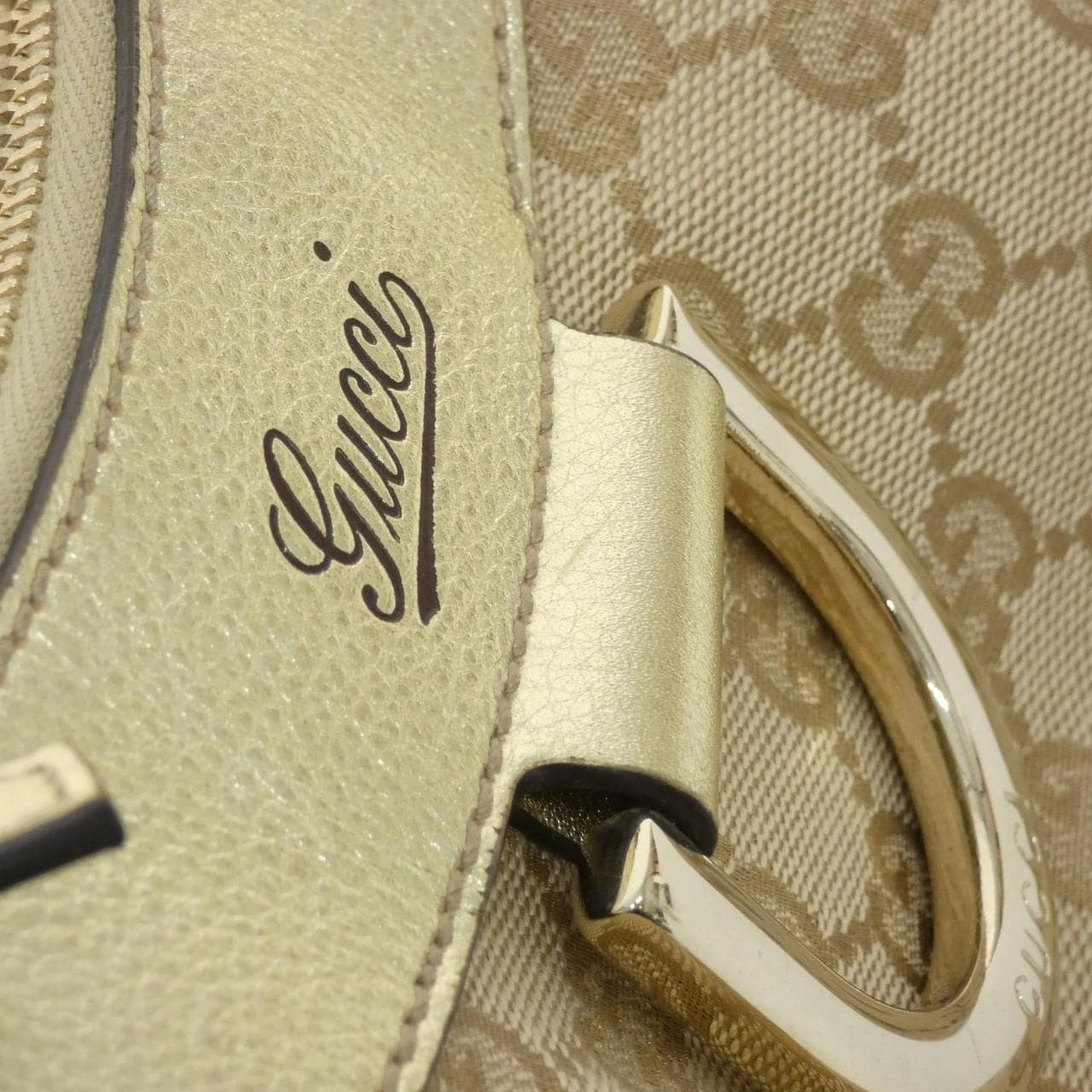GUCCI 190525 FFPIG 肩背包 帆布 4