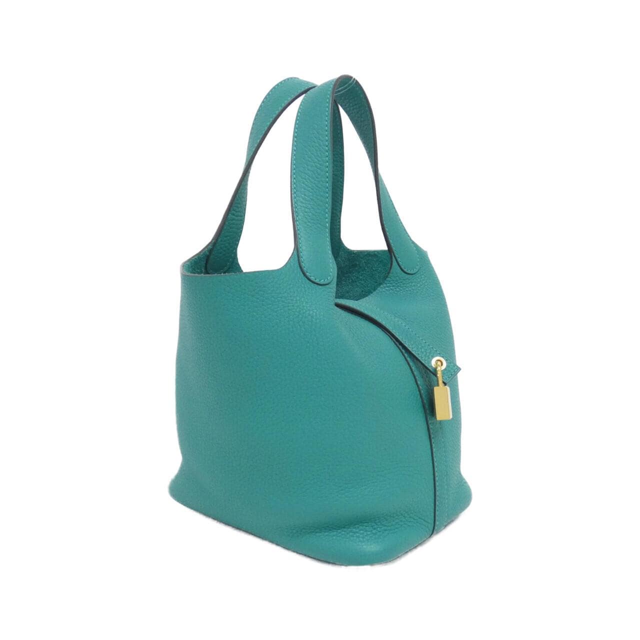 HERMES Picotin 056289CC Handbag Clemence