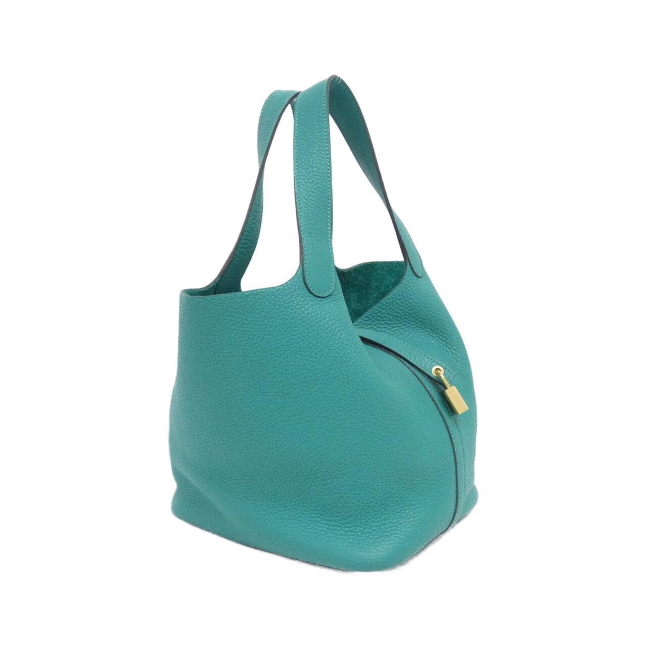 HERMES Picotin 060991CC Handbag Clemence