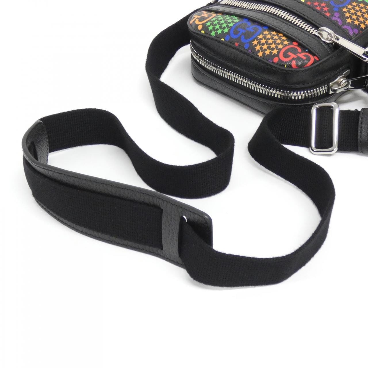 GUCCI 598103 H20AN 肩背包 帆布 4