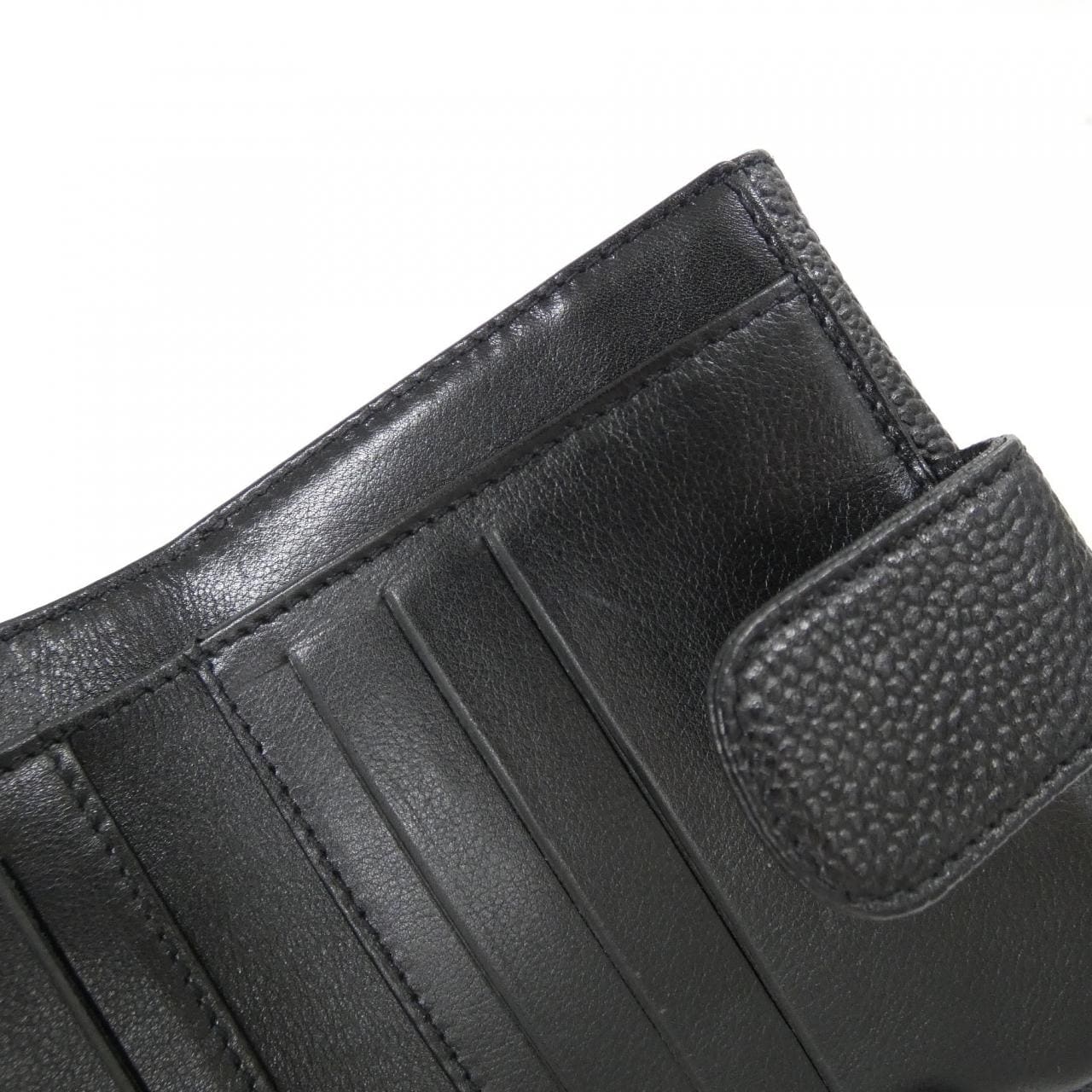 CHANEL 01427 銀包 荔枝紋牛皮 4