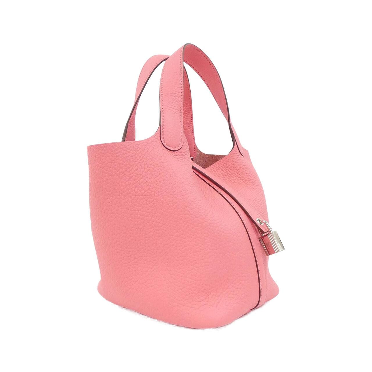 HERMES Picotin 056289CK Handbag Clemence