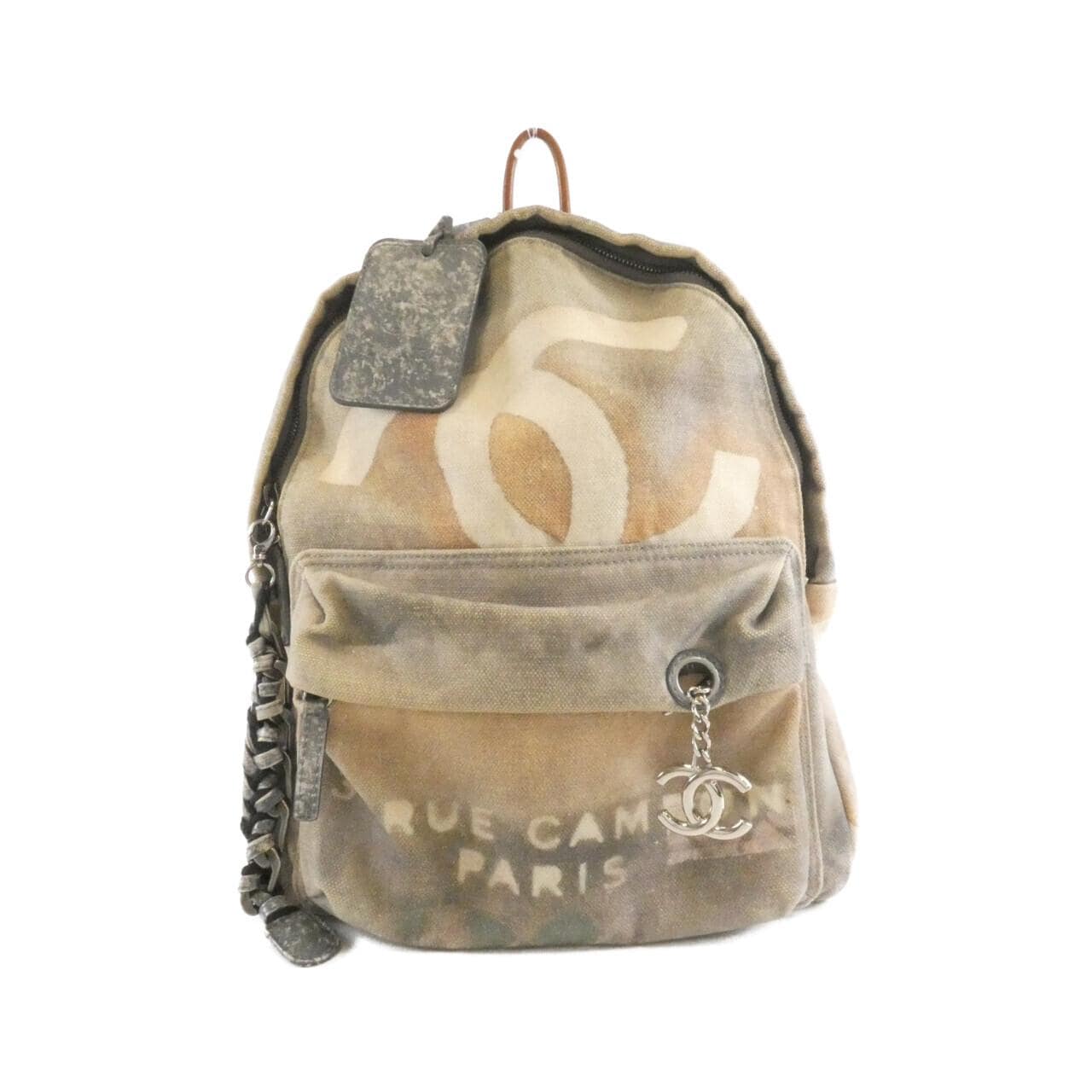 CHANEL 92352 Backpack Canvas