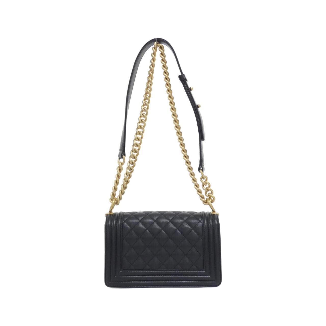 CHANEL Boy Chanel 67085 Shoulder Grained Calfskin 2