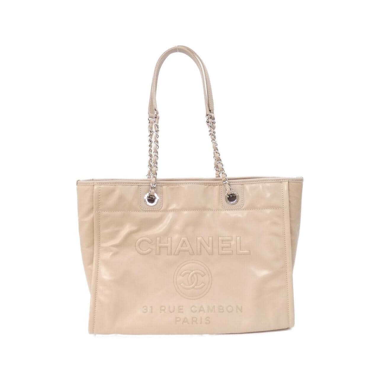 CHANEL Deauville 93257 Handbag Caviar Leather