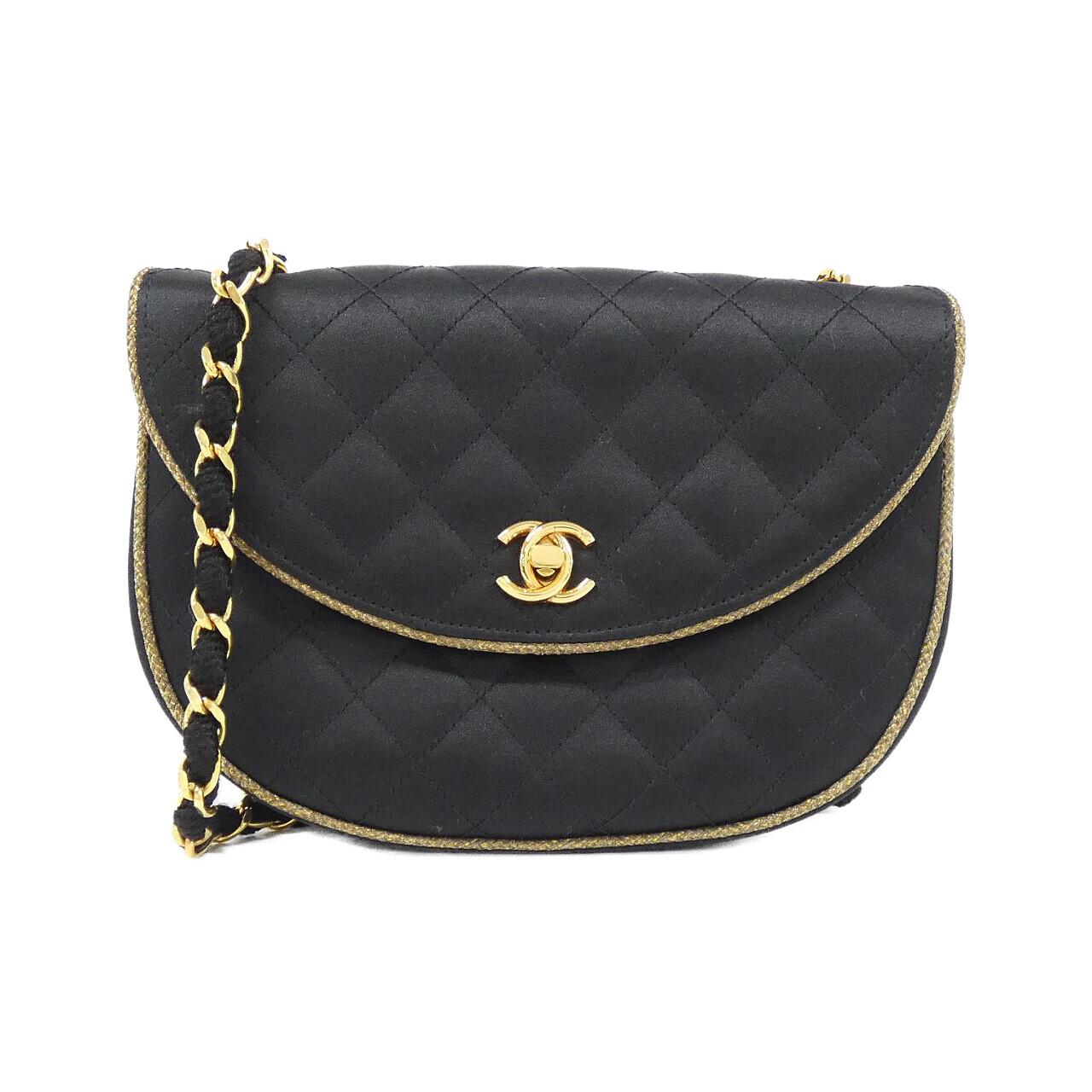 CHANEL 肩背包 緞面