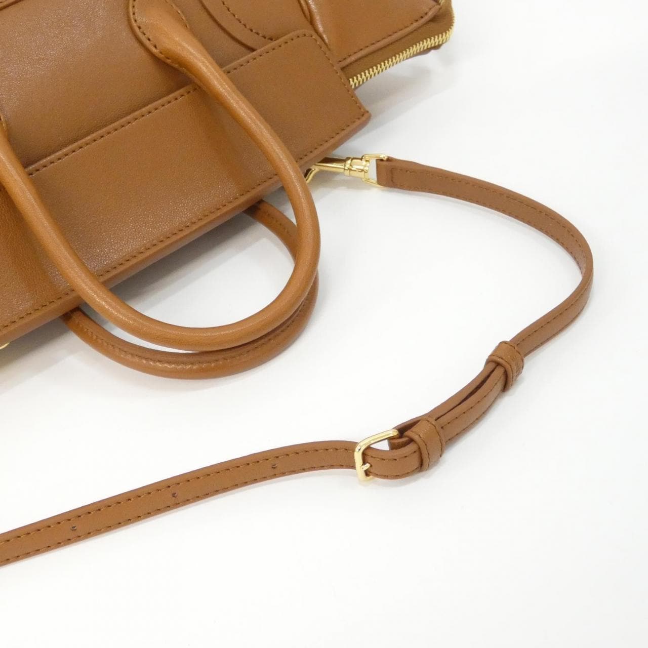 CELINE Luggage 124213GW2 手提包 羊皮 5