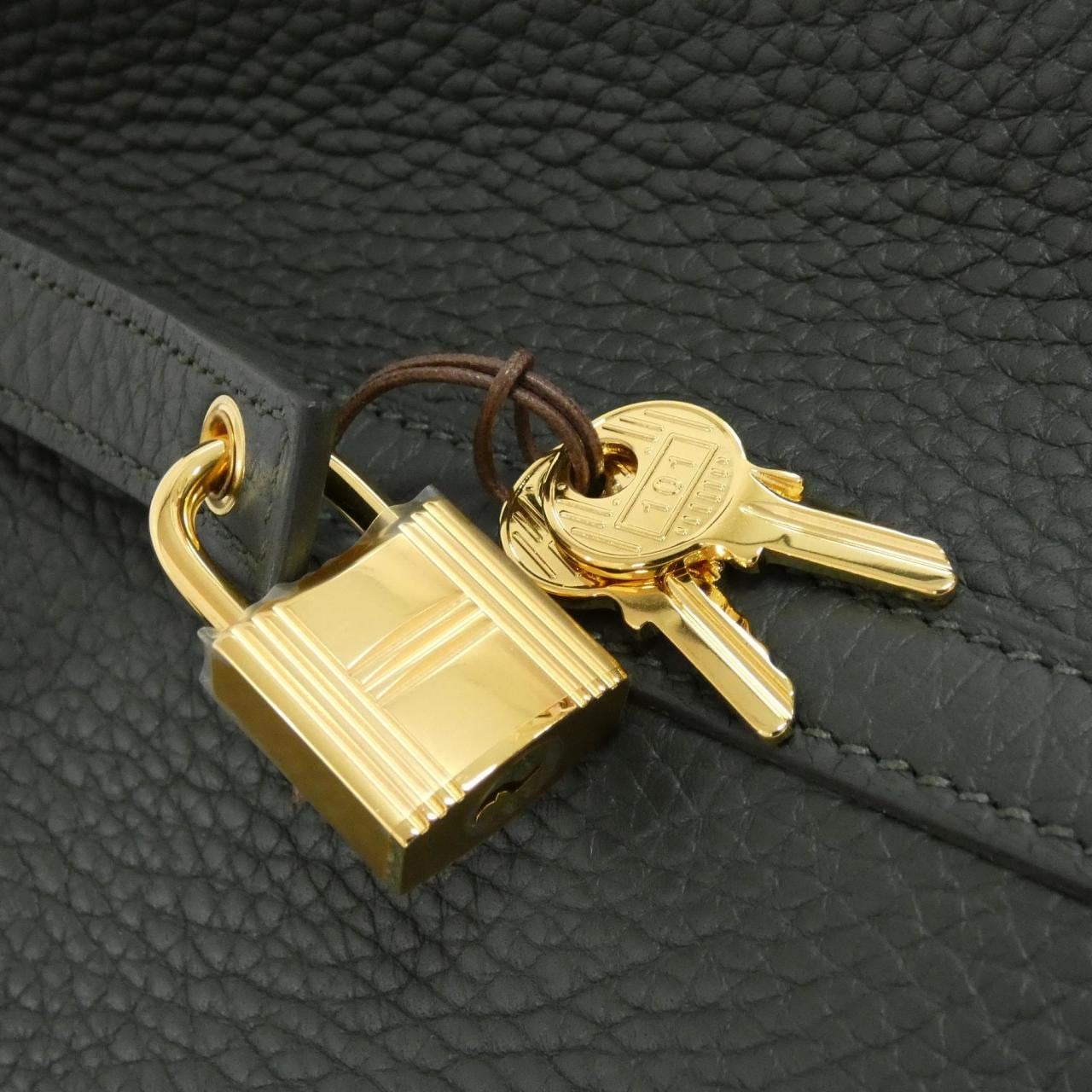 HERMES Picotin 056289CC Handbag Clemence 3