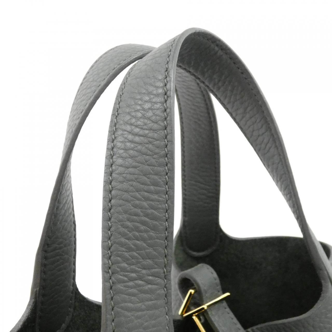HERMES Picotin 056289CC Handbag Clemence 4