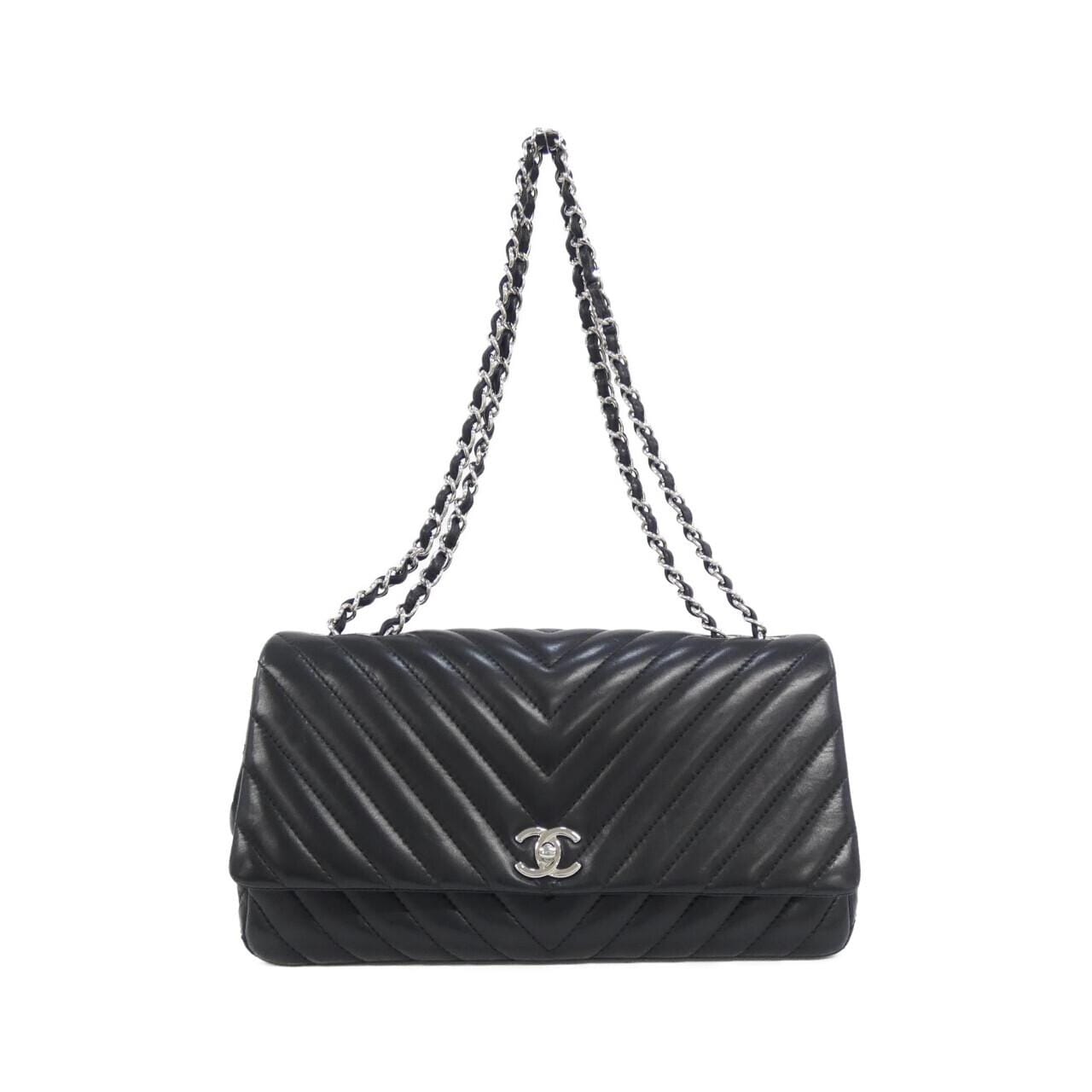 CHANEL Shoulder Lambskin