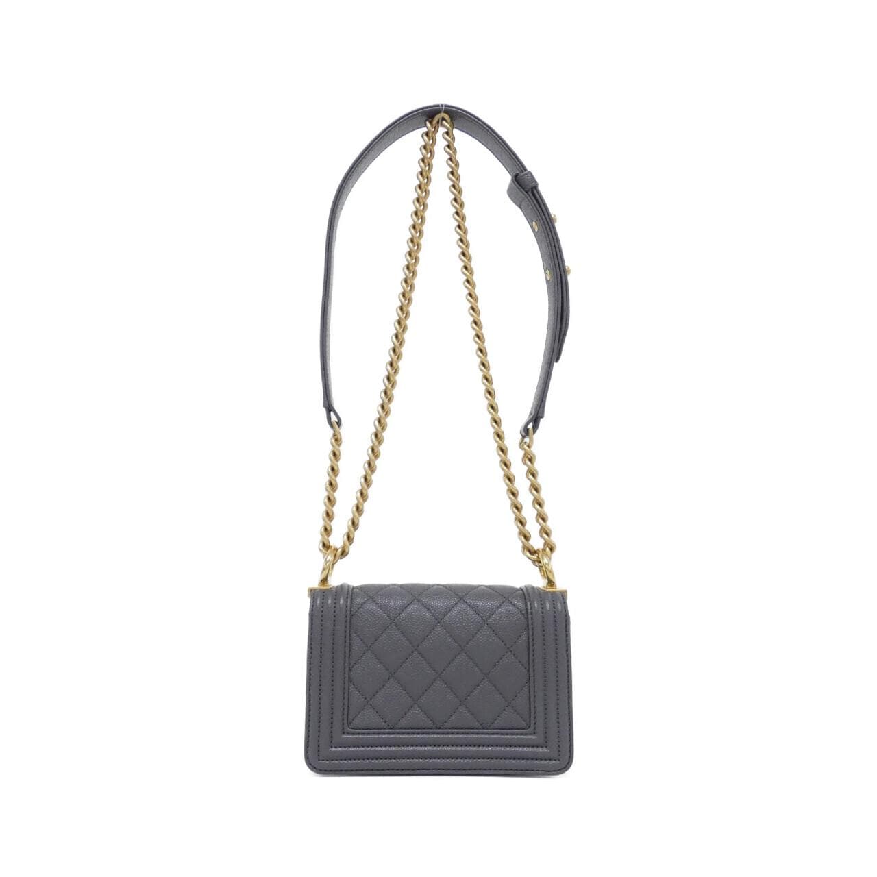 CHANEL Boy Chanel 67364 Shoulder Grained Calfskin 2