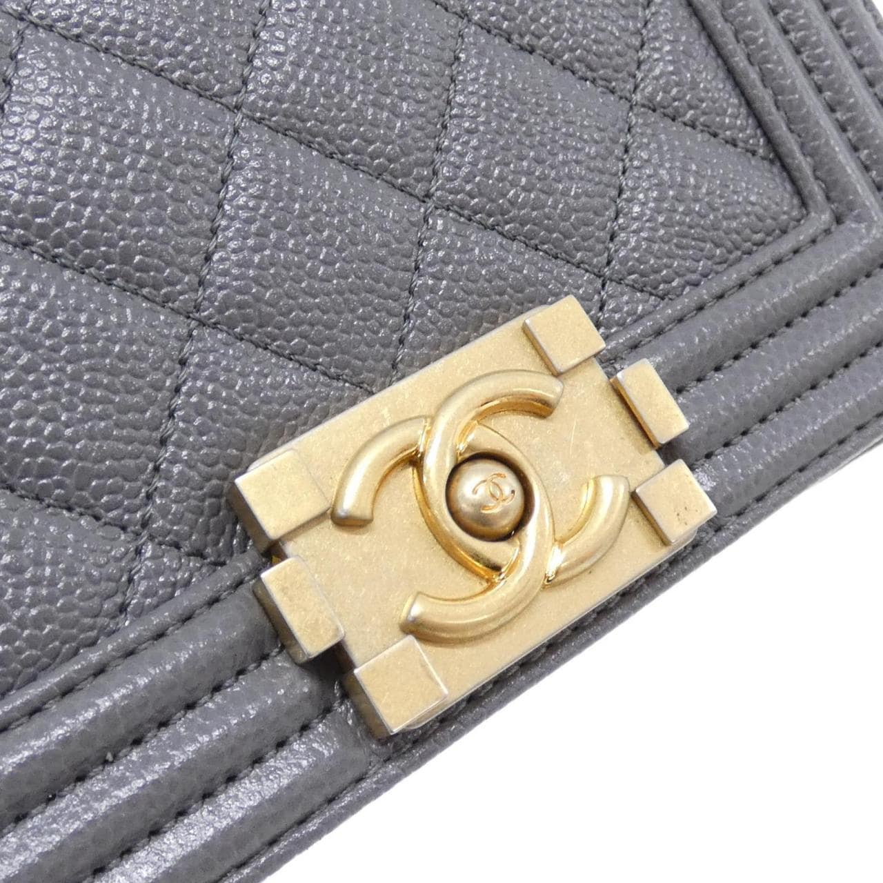 CHANEL Boy Chanel 67364 Shoulder Grained Calfskin 4