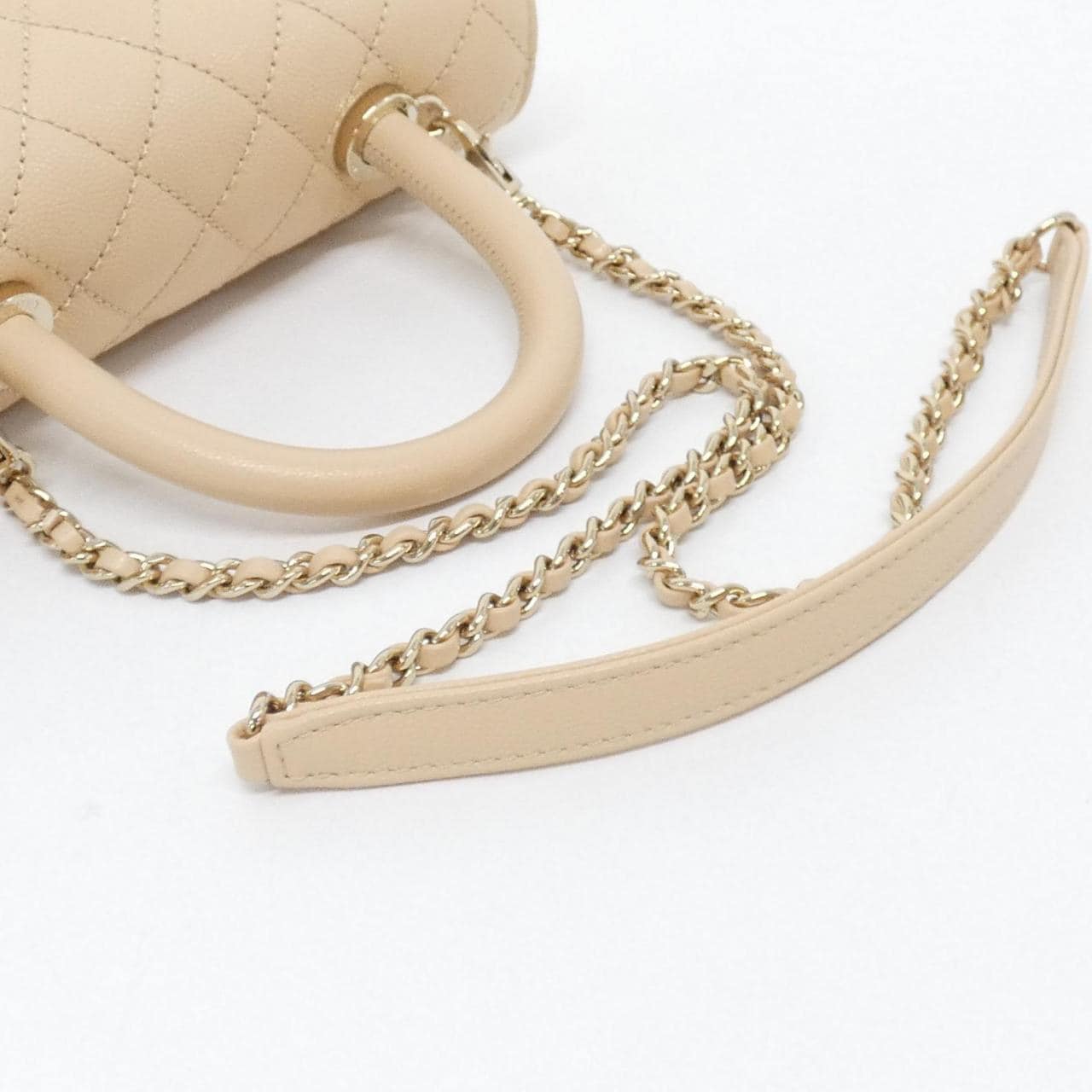 CHANEL Matelasse 92990 Handbag Grained Calfskin 5