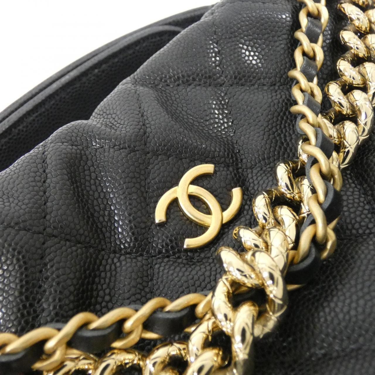 CHANEL Chanel 19 AP3943 Pouch Grained Calfskin 4