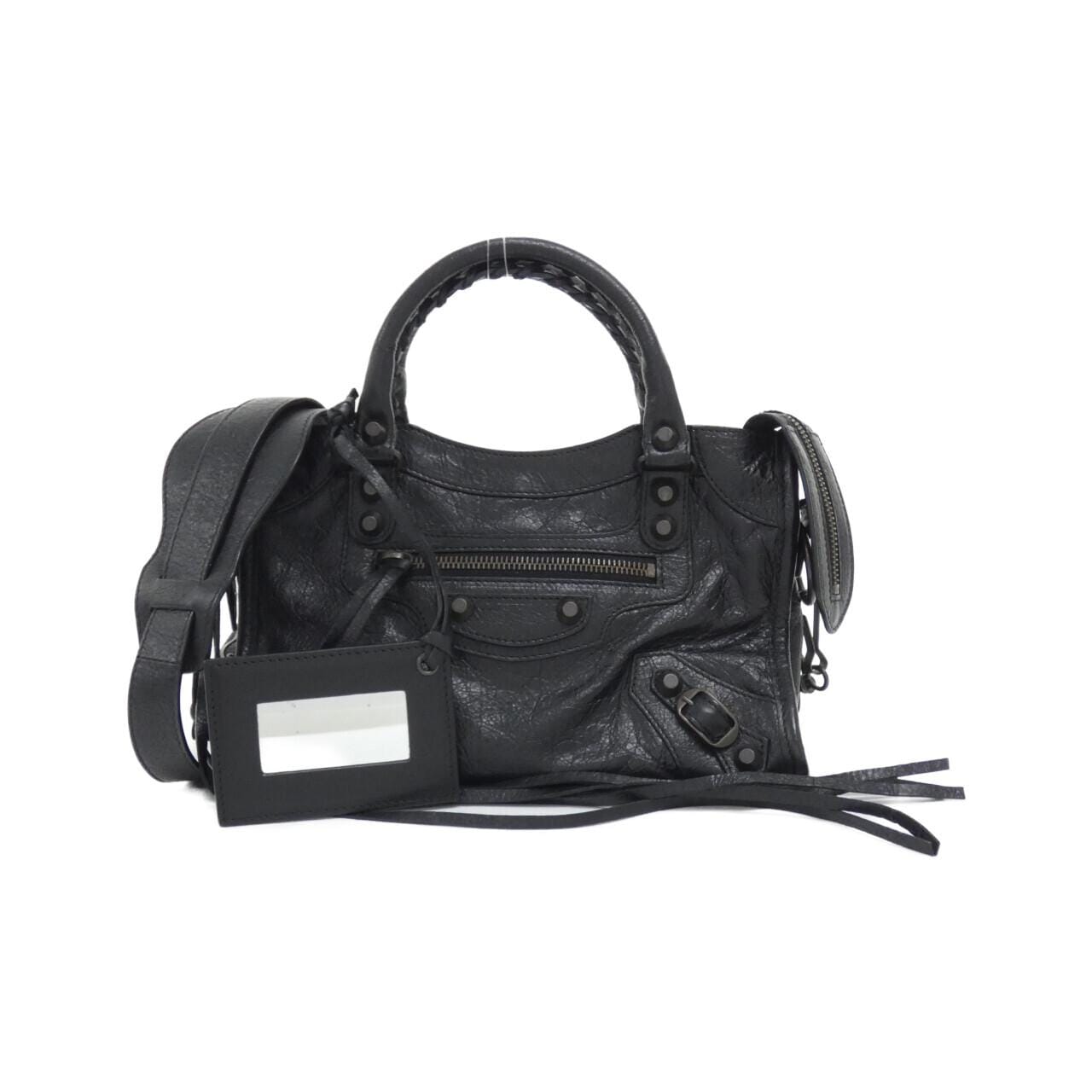 BALENCIAGA Le City 300295 D94JT Handbag Lambskin