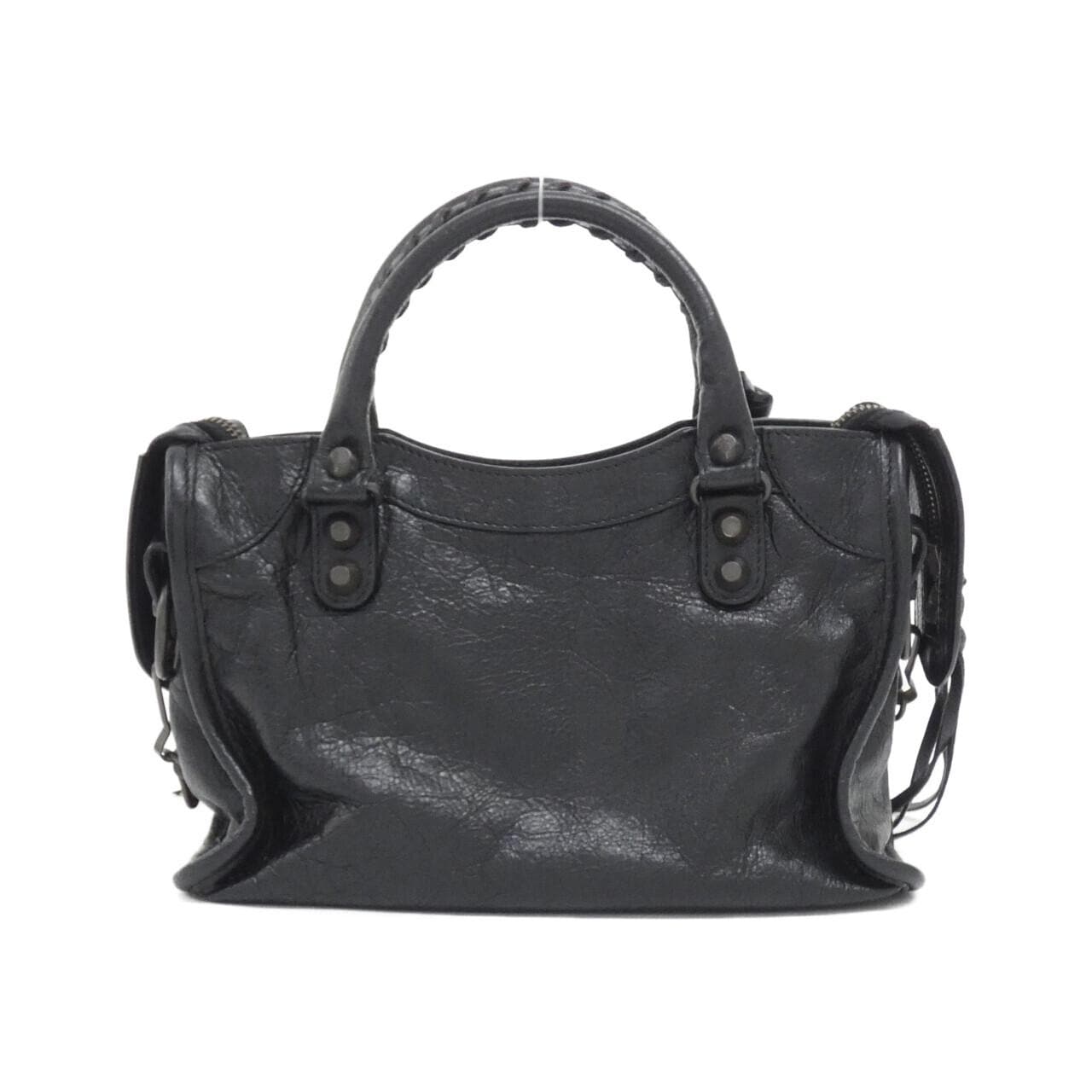 BALENCIAGA Le City 300295 D94JT Handbag Lambskin 2