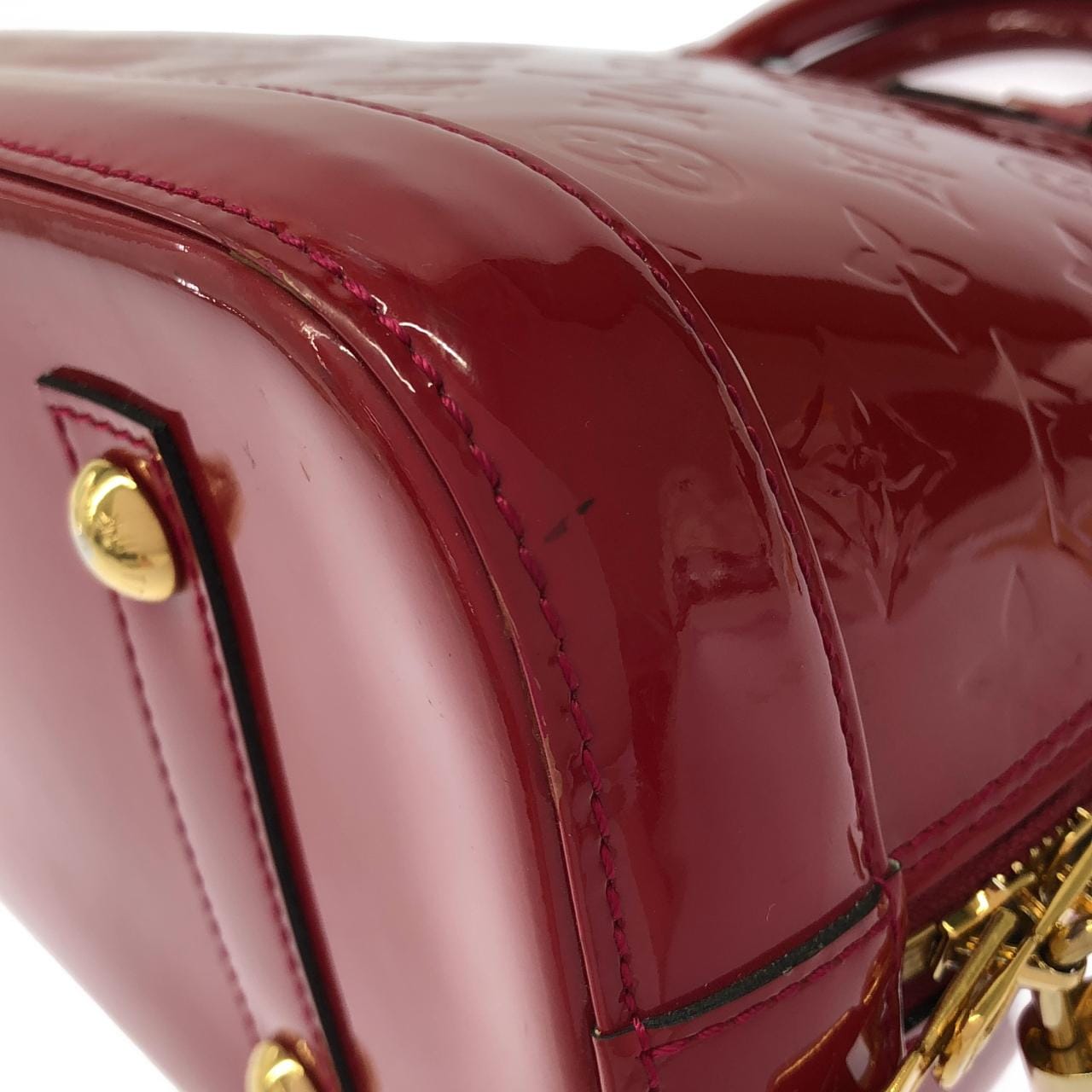 LOUIS VUITTON Alma M91770 手提包 Vernis 漆皮 2