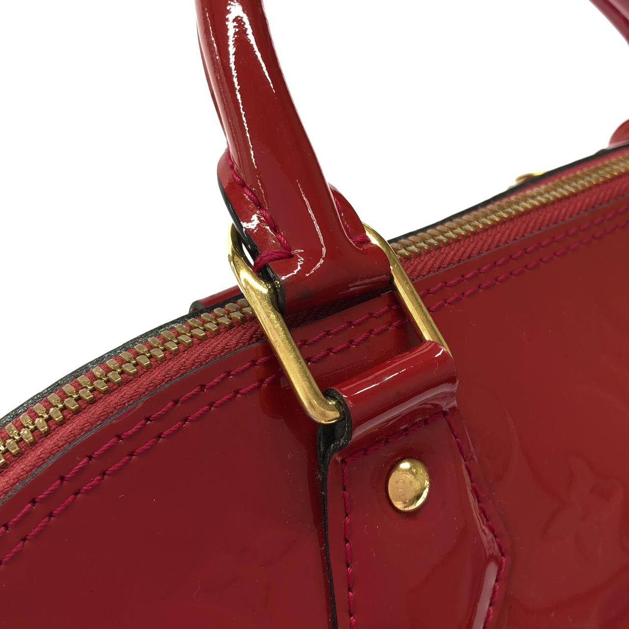 LOUIS VUITTON Alma M91770 手提包 Vernis 漆皮 4