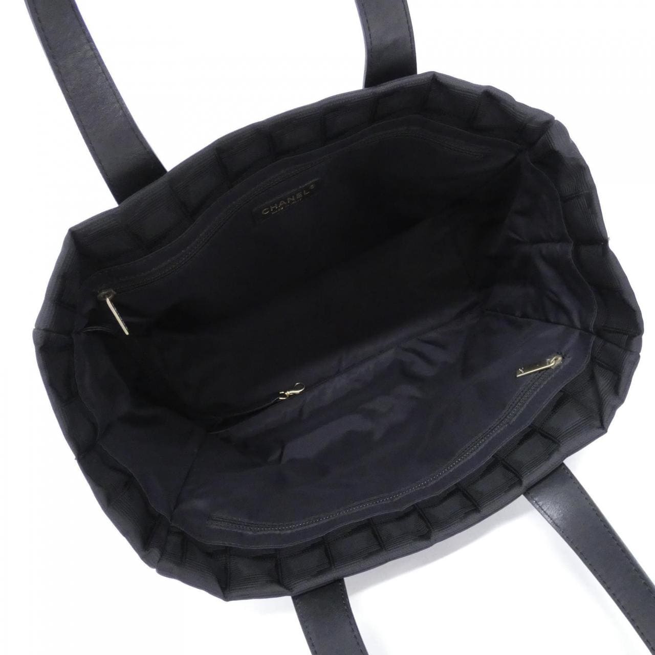 CHANEL Deauville 15991 Handbag Nylon 4
