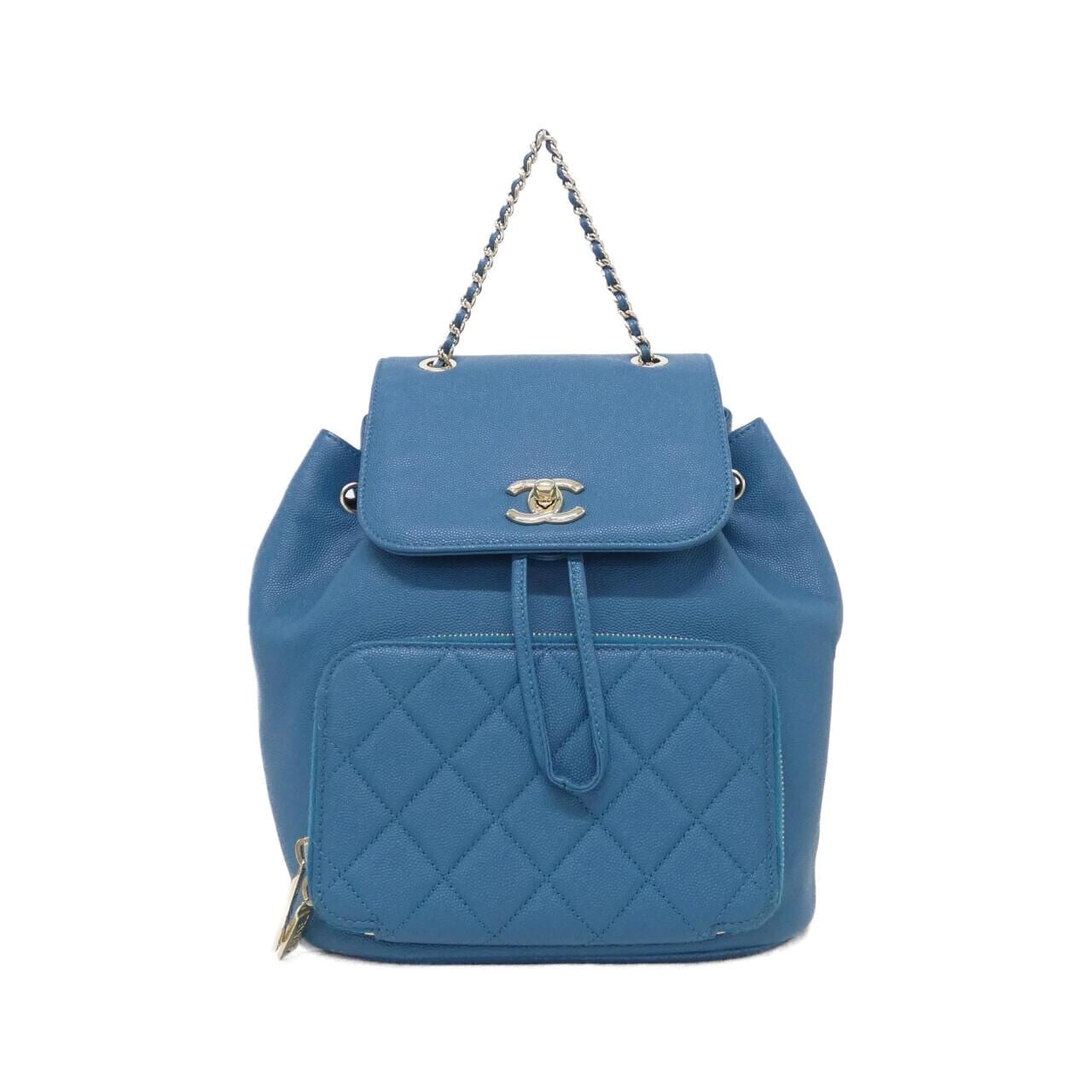 CHANEL 93748 Backpack Grained Calfskin