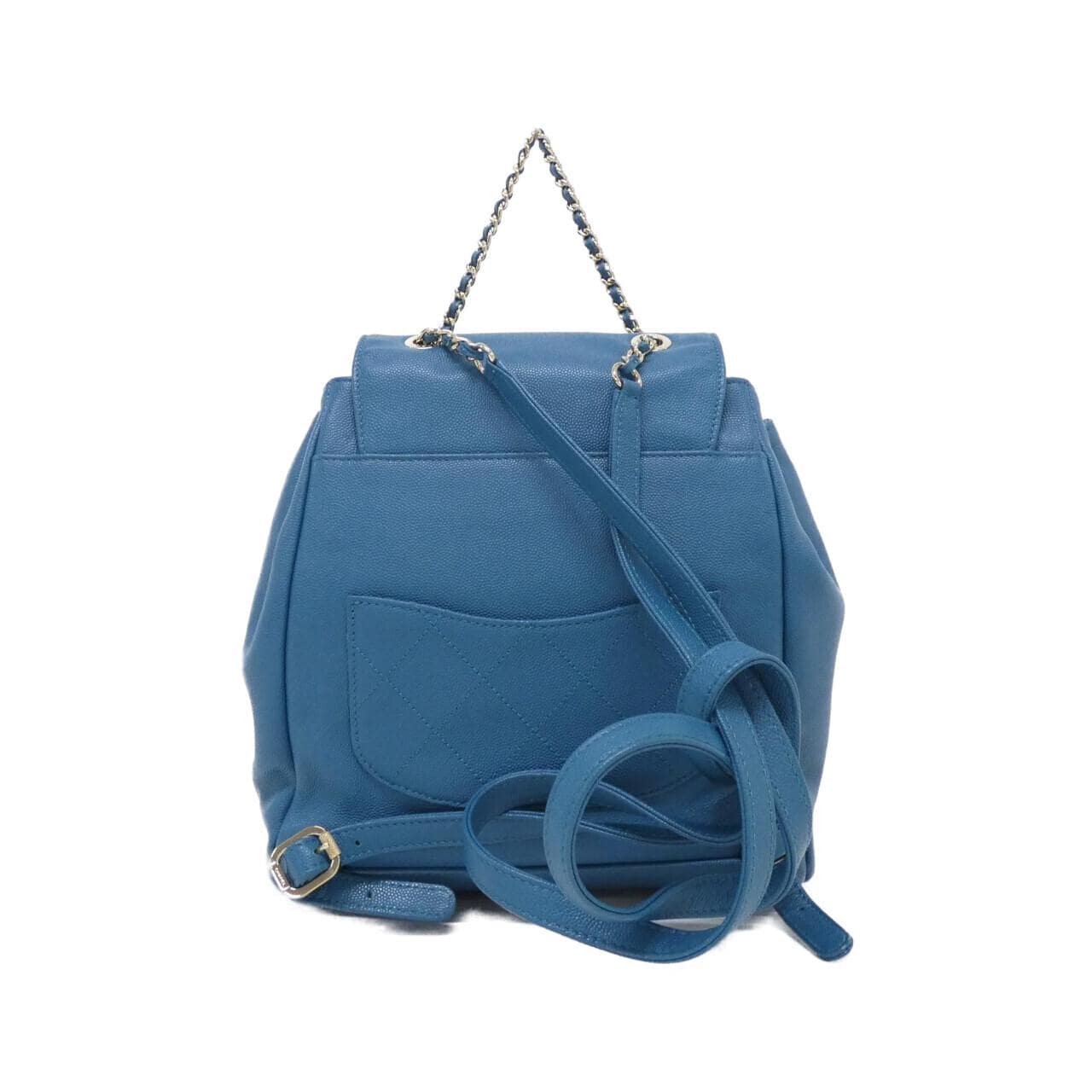 CHANEL 93748 Backpack Grained Calfskin 2