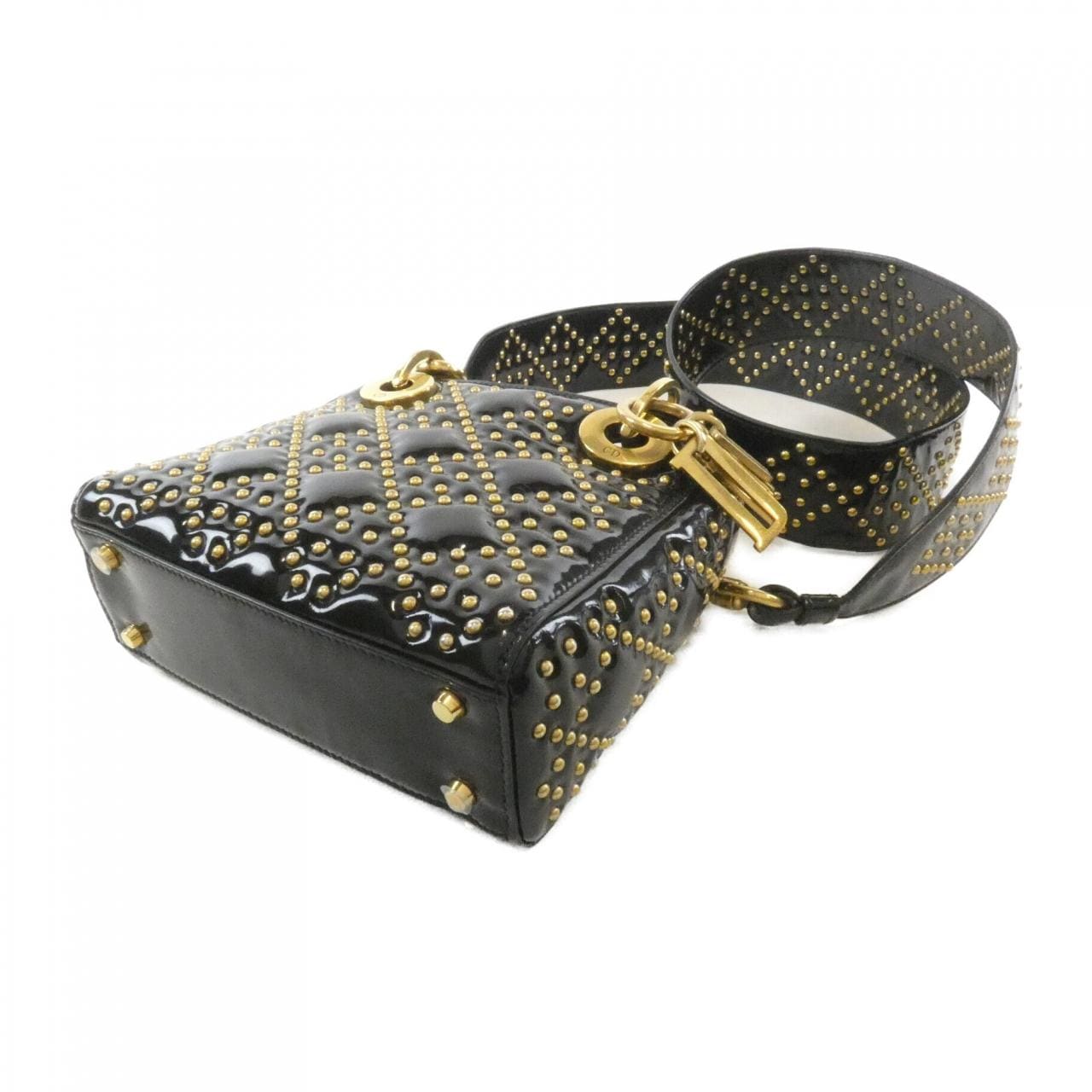 DIOR Lady Dior 手提包 漆皮 3