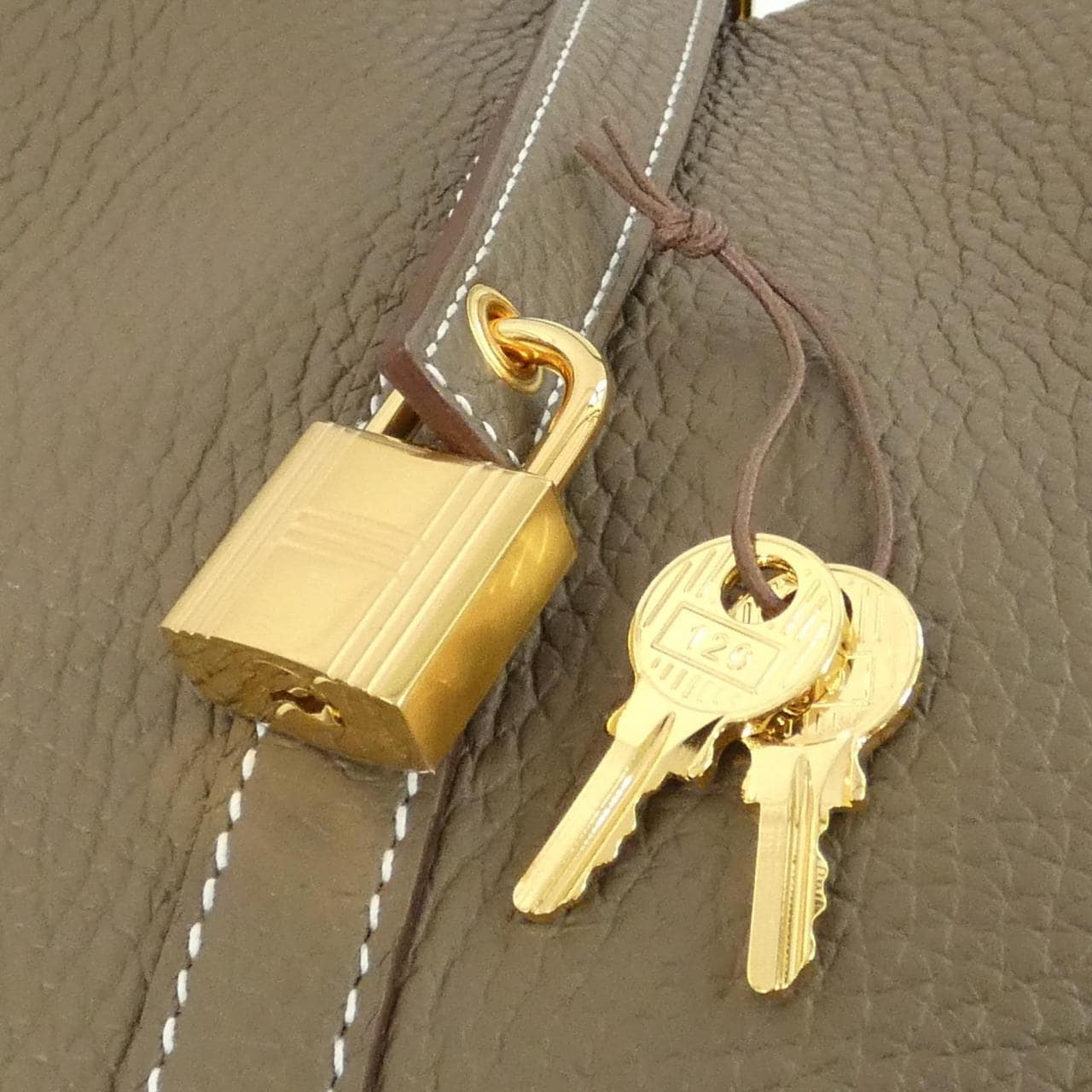 HERMES Picotin 060991CC Handbag Clemence 3