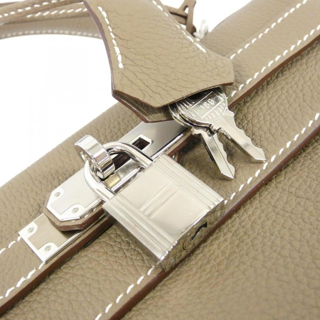 HERMES Kelly 030931CK Handbag Togo 4