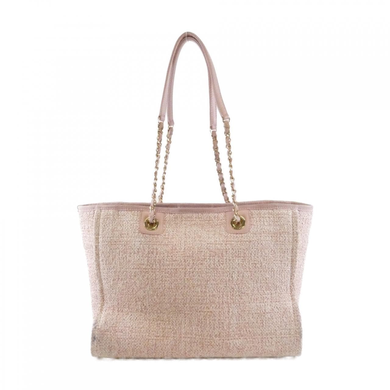 CHANEL Deauville 67001 手提包 帆布 2