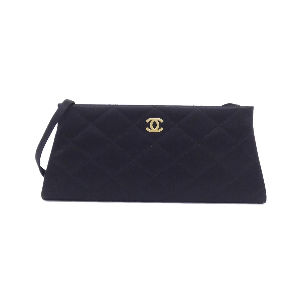 CHANEL 肩背包 緞面