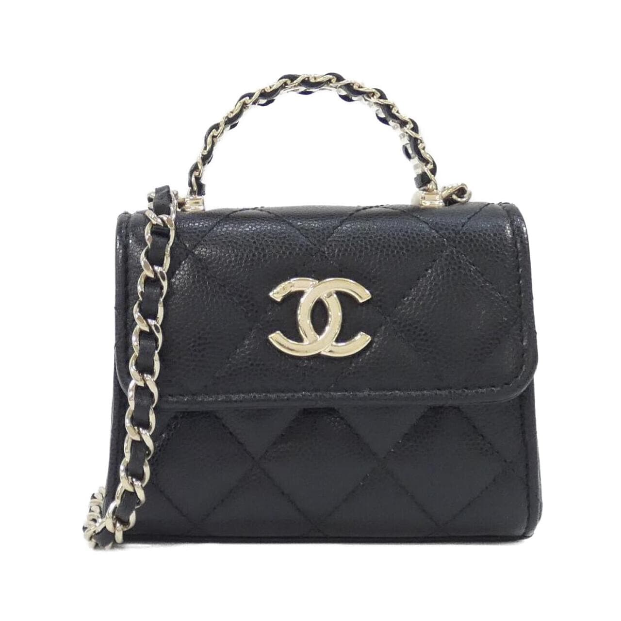 CHANEL AP4982 Wallet Grained Calfskin