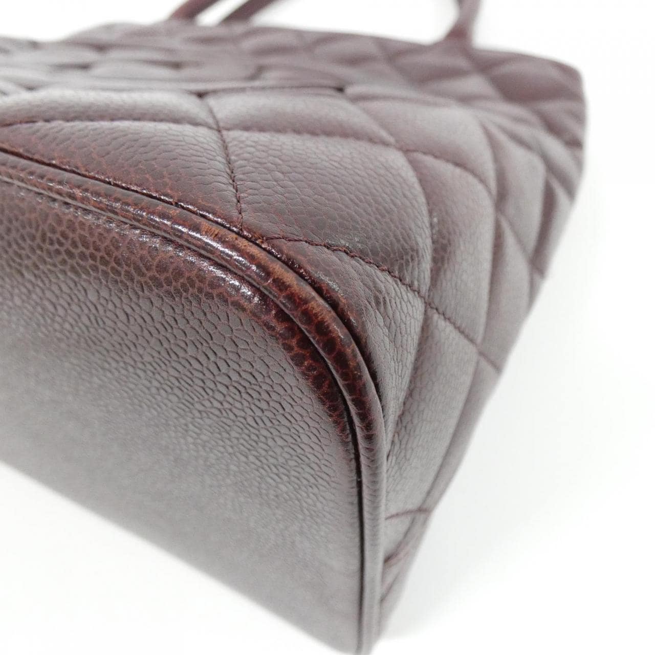 CHANEL Matelasse 1804 Handbag Grained Calfskin 3